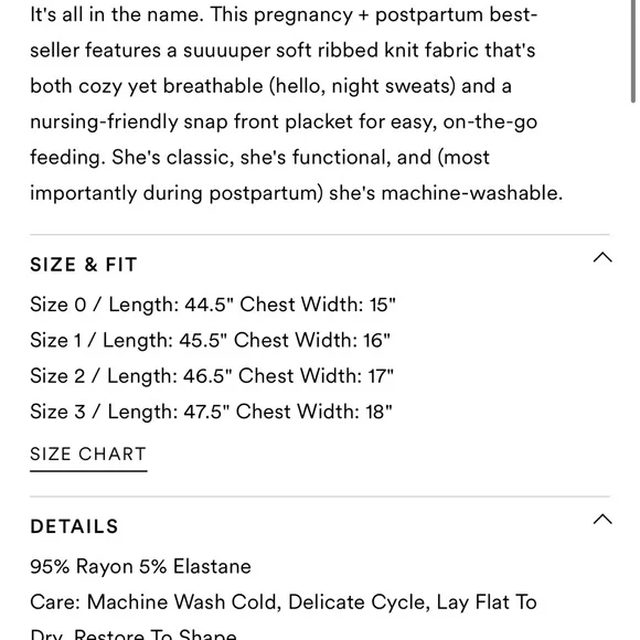 Hatch Softest Rib Maternity Dress - Picture 3 of 7